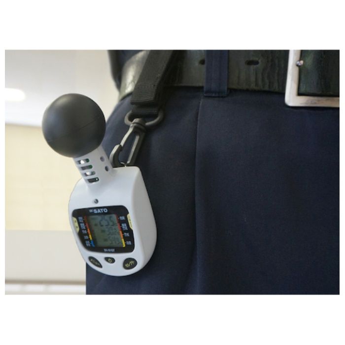 佐藤　黒球型携帯熱中症計　SK-181GT(8313-50)JIS　B　7922:2023　クラス2適合の説明画像4