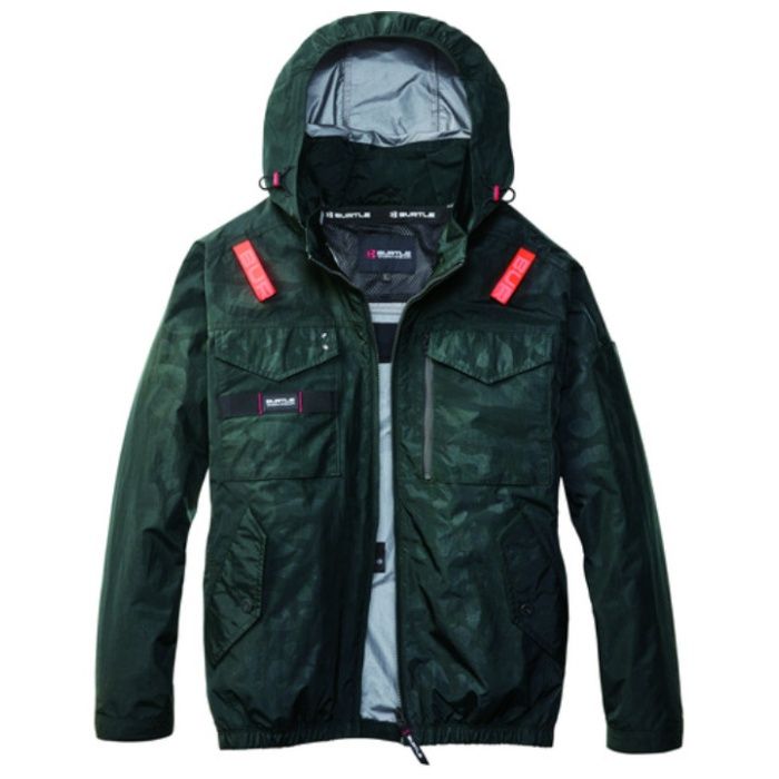 BURTLE　ACタクティカルブルゾン　AC1151-38-XL　カモフラブラック
