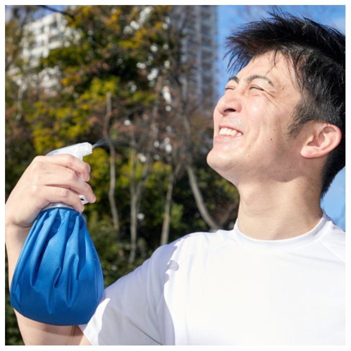 TRUSCO　氷のうスプレー　Mサイズ　900～1000ml　直径21cmの説明画像4