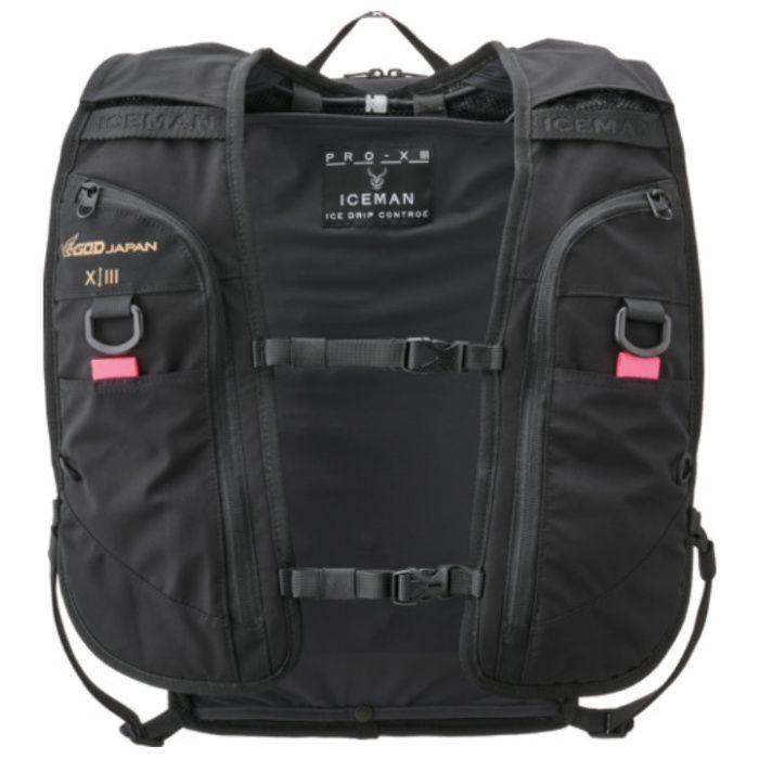 山真製鋸　水冷服　アイスマンPRO-X3　セルマックス　ブラック　フリーの説明画像2