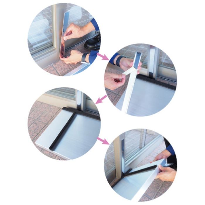 UACJ　アルミ止水板　水用心　脱着式の説明画像6