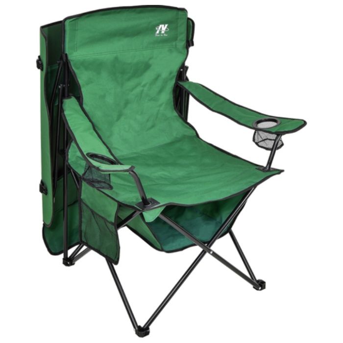 NICHIDO　シェード付チェア　焼けなイス【オリーブグリーン】の説明画像4