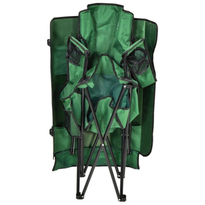 NICHIDO　シェード付チェア　焼けなイス【オリーブグリーン】の説明画像5