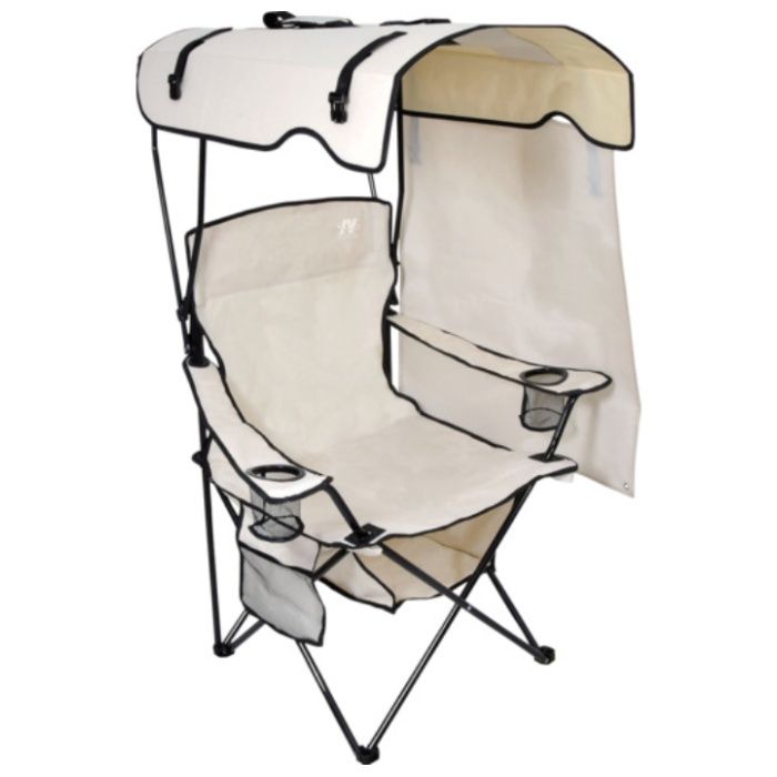 NICHIDO　シェード付チェア　焼けなイス【サンド】