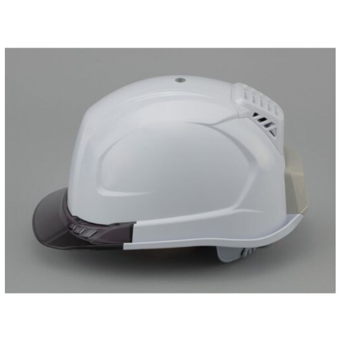 トーヨーセーフティ　送風機内蔵ヘルメット　WindyHelmt　クリアの説明画像3