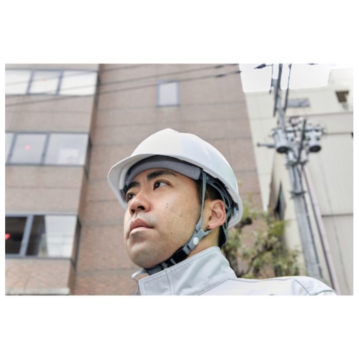 TRUSCO　ヘルメット用ひんやり汗取りパッド　グレー1枚入の説明画像4