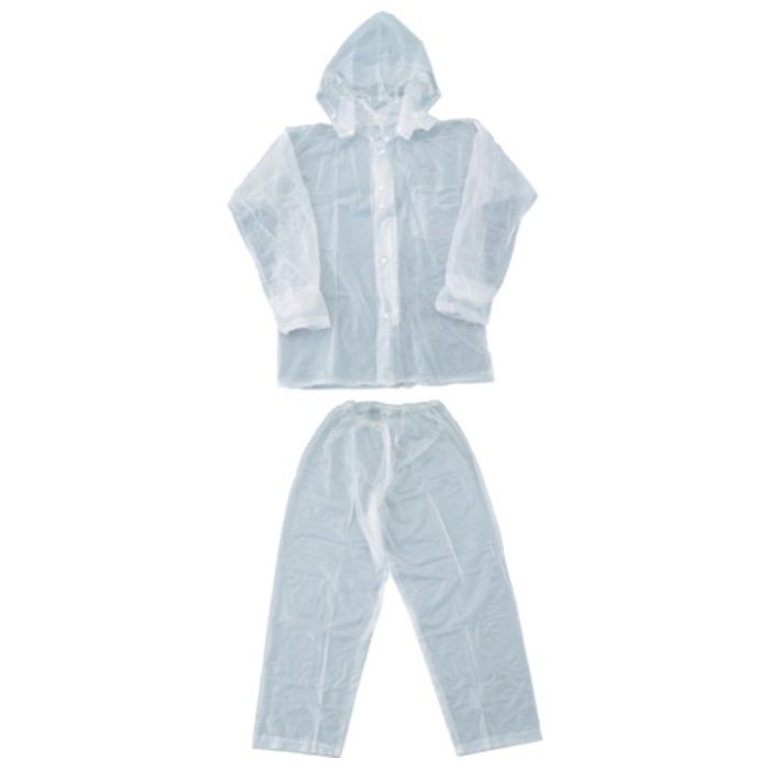 TRUSCO　レインスーツ　Lサイズ　クリア