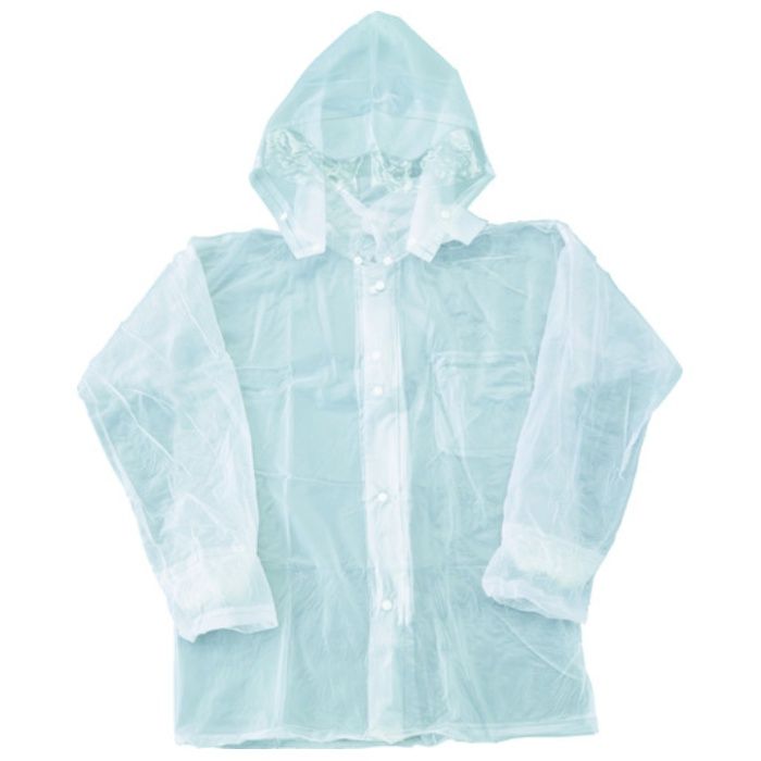 TRUSCO　レインスーツ　Lサイズ　クリアの説明画像2