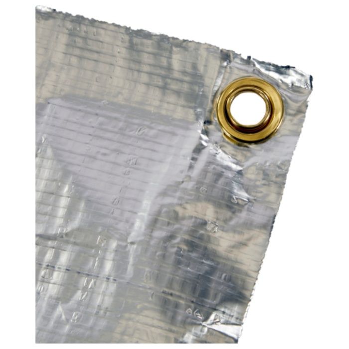 TRUSCO　遮熱フェンス用シート　W2000×H2000　ハトメ付の説明画像2