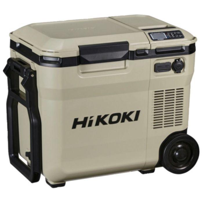 HiKOKI　18V-14.4V　コードレス冷温庫　コンパクトタイプ　サンドベージュ　マルチボルトセット品