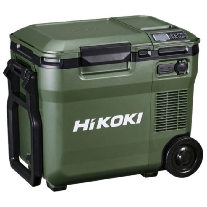 HiKOKI　18V-14.4V　コードレス冷温庫　コンパクトタイプ　フォレストグリーン　マルチボルトセット品