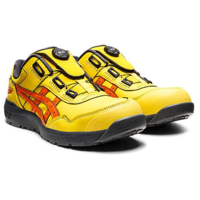 ASICS　ウィンジョブCP306　BOAヴァイブラントイエロー×ハバネロ　26.0cm