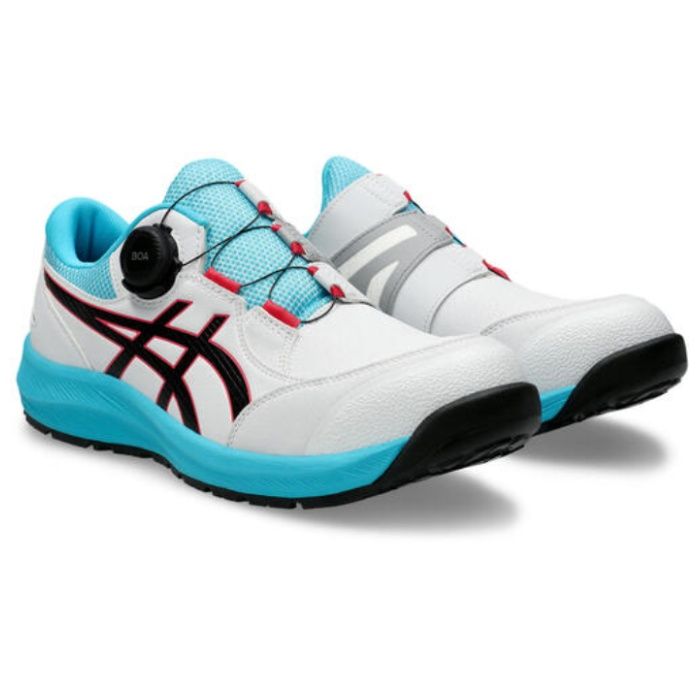 ASICS　ウィンジョブCP309　BOA　ホワイト×ブラック　27.5cm