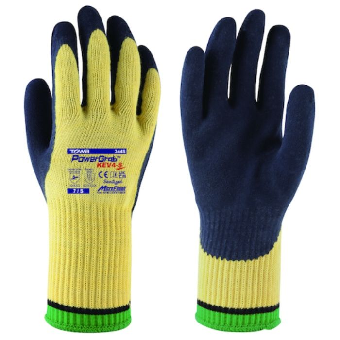 トワロン　耐切創手袋　パワーグラブKEV4-S　7/S