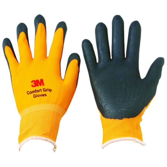 3M　一般作業用コンフォートグリップグローブ　オレンジ　XLサイズ