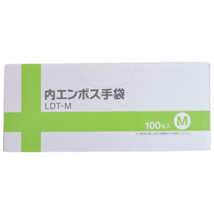IRL　ポリエチレン手袋(CPE)内エンボス　M