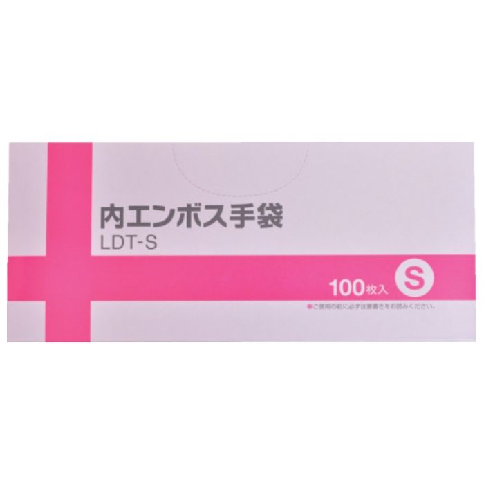 IRL　ポリエチレン手袋(CPE)内エンボス　S