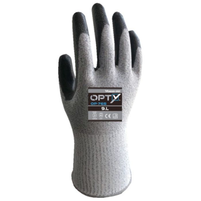 Weed　耐切創手袋　WONDER　GRIP　OPTY　OPー765　ウレタン背抜き　XLサイズ