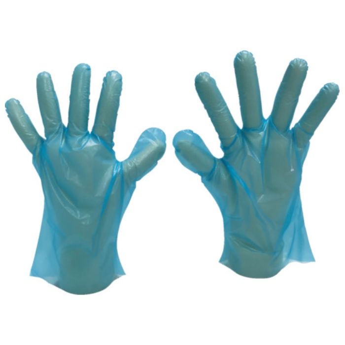 エフピコ　WエンボスGLOVE26　ブルー　S　袋(100枚入)