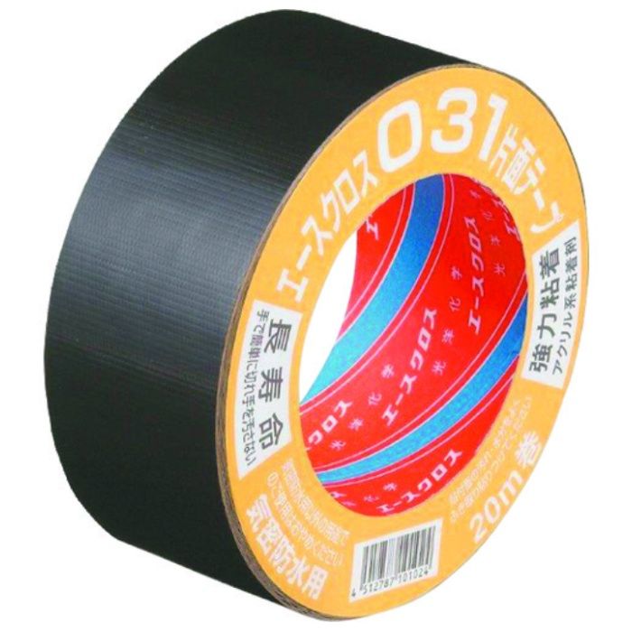 光洋化学　エースクロス031黒　100mm×20m
