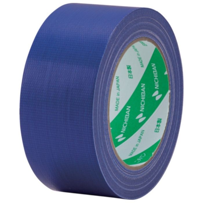 ニチバン　【一時受注停止】　布粘着テープ　121N　大巻　(中軽量物封かん用)　1巻入　青　50X25