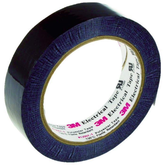3M　ポリエステル電気絶縁テープ　1350黒　25mmX66m