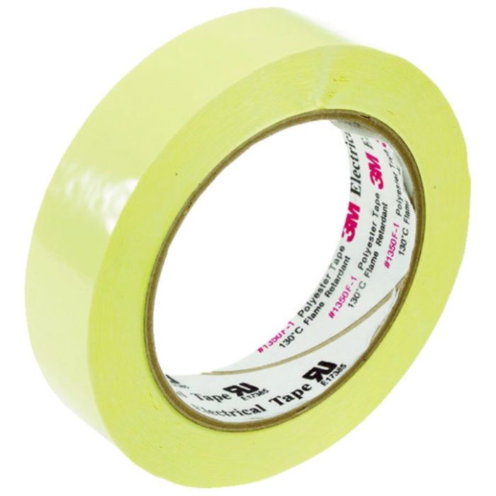 3M　ポリエステル電気絶縁テープ　1350黄色　25mmX66m