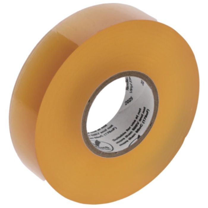 3M　Temflex(テムフレックス)　ビニールテープ　180　クリア　19mm　x　20m　10巻入り