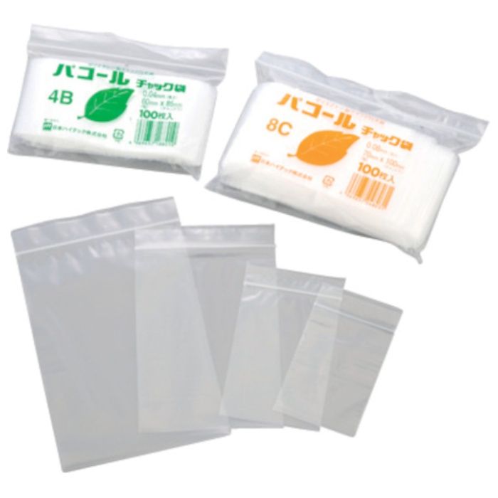 AS　パコールチャック袋　4I　(100枚入)