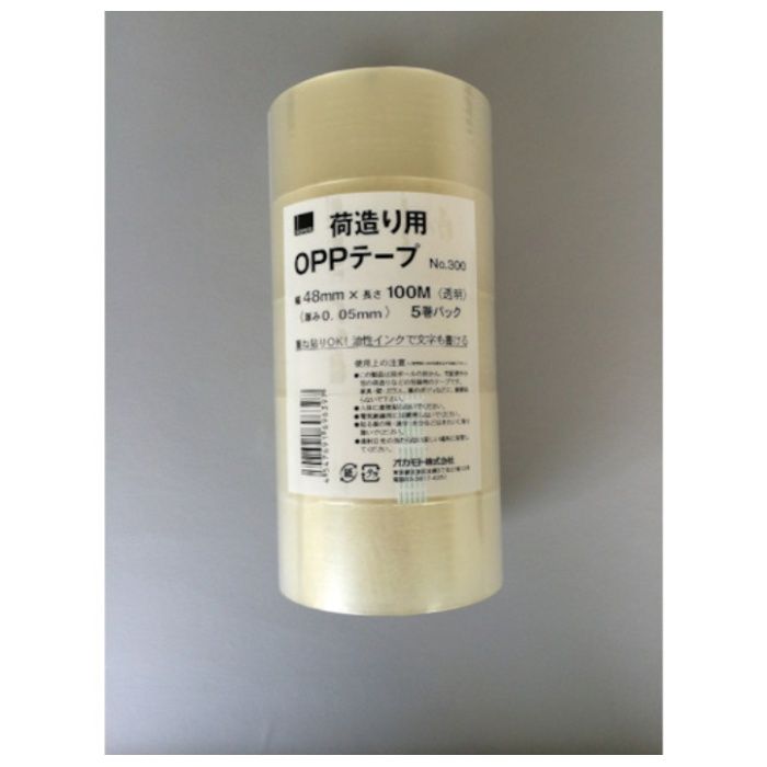okamoto　【一時受注停止】　OPPテープ　NO300　透明　48ミリ