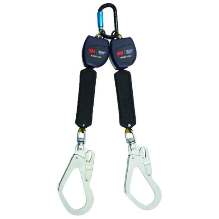 3M　DBI-サラ　Nano-Lok　巻取り式ランヤード　ツイン　3101742　タイプ1