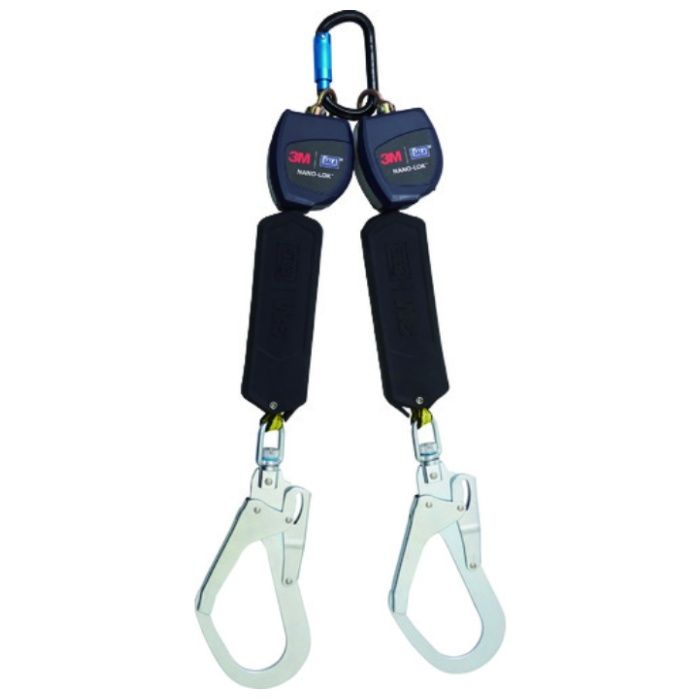 3M　DBI-サラ　Nano-Lok　巻取り式ランヤード　ツイン　3101744　タイプ2