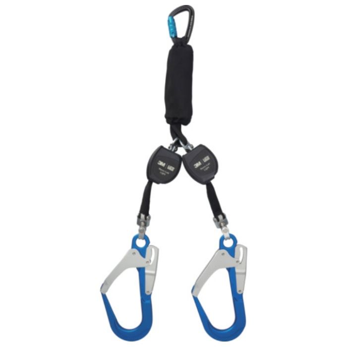 3M　DBI-サラ　Nano-Lok　Light　巻取り式ランヤード　ツイン　3101764　(タイプ1)
