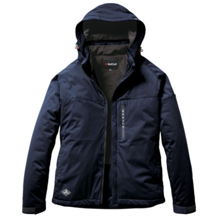 BURTLE　ストレッチフーディ防寒ジャケット　3260-3-Lネイビー