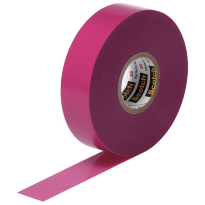 3M　ビニールテープ　35　紫　19mmX20m