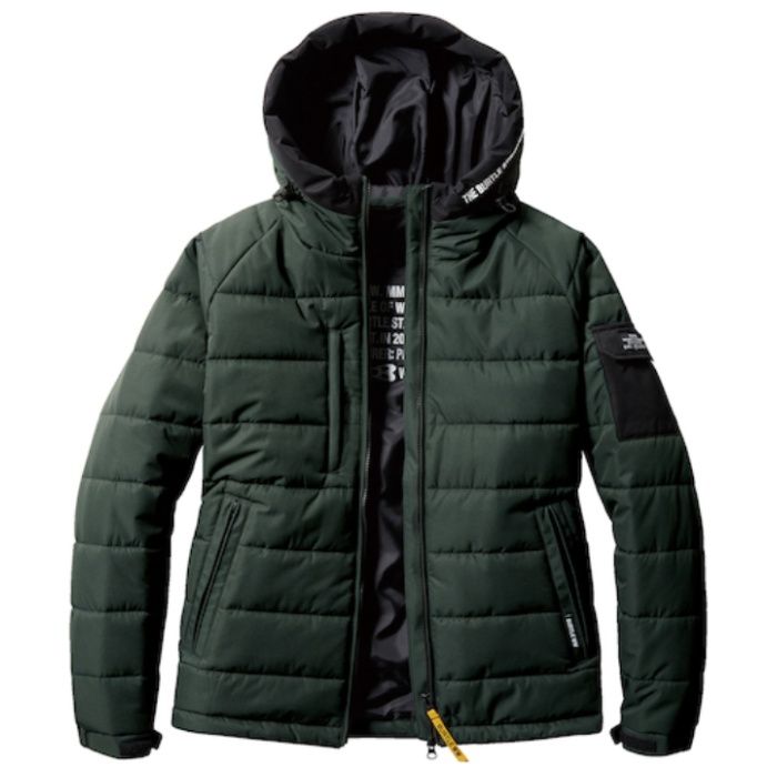BURTLE　防寒フーディジャケット　5030-61-L　アーミカーキ
