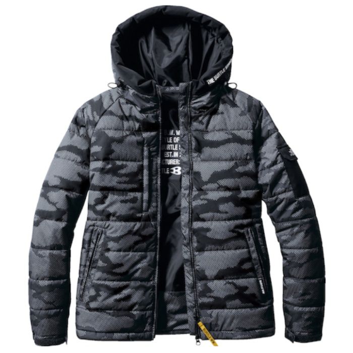 BURTLE　防寒フーディジャケット　5030-64-XXL　アーバンブラック