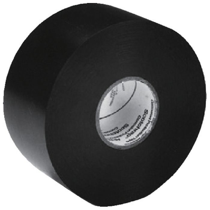 3M　スコッチラップ　防食用テープ　50　50.8mm　x　30.48m　黒