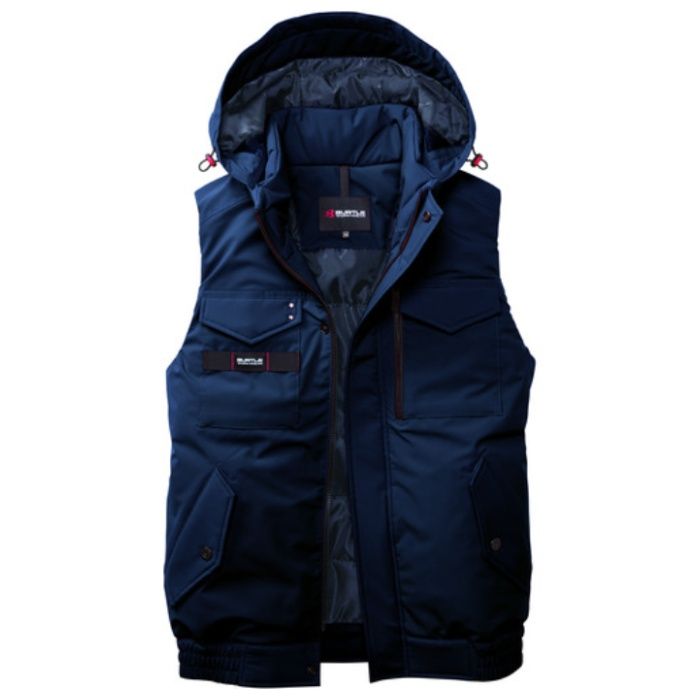 BURTLE　防寒ベスト　5064-03-XXL　ネイビー