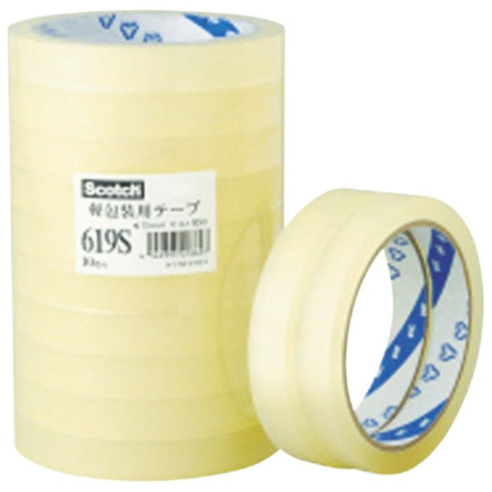 3M　スコッチ　軽包装用テープ　619S　15mm×50m