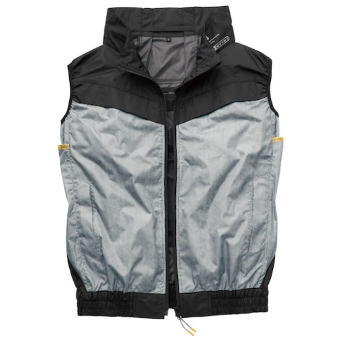 空調風神服　The　tough　空調風神服ベストサージグレーL