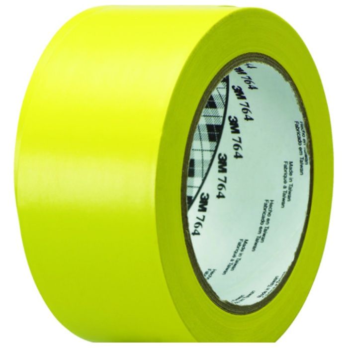 3M　ラインテープ　764　黄　50.8mm×32.9m