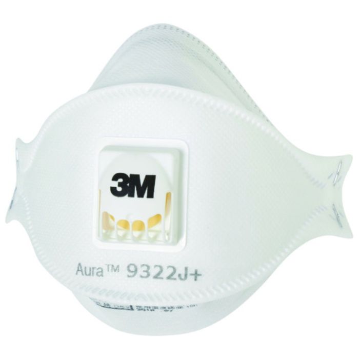 3M　Aura　使い捨て式防じんマスク　9322J+　DS2　個装タイプ　1枚
