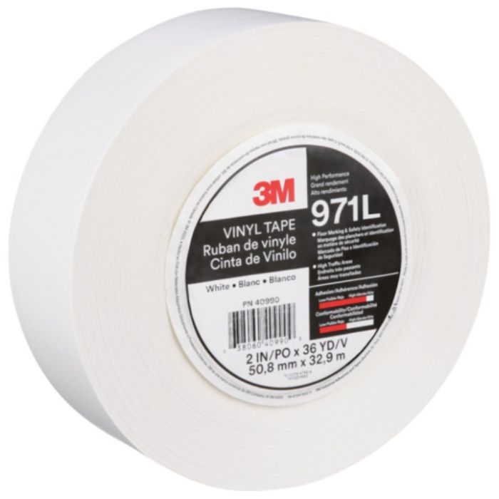 3M　超高耐久ラインテープ　971L　白　50.8mm×32.9m