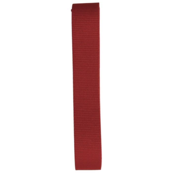ユタカメイク　ベルト　平ベルトアクリルカラー　巾30mm×3m　レッド