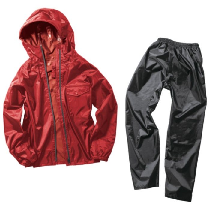 Makku　レインキーパースーツ　レッド　LL