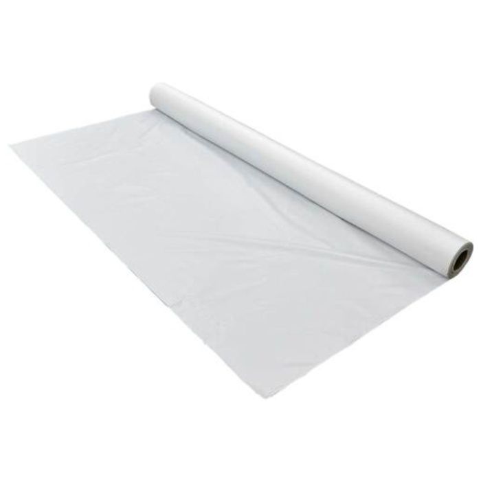 ユタカメイク　白防炎シートロール巻(軽量)　1.8m×50m