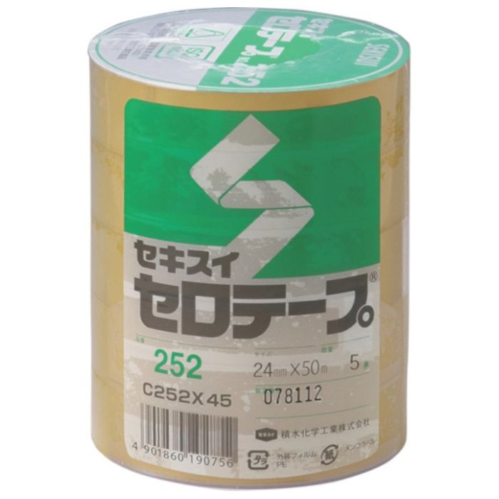 積水　【一時受注停止】　セロテープ#252　24X50