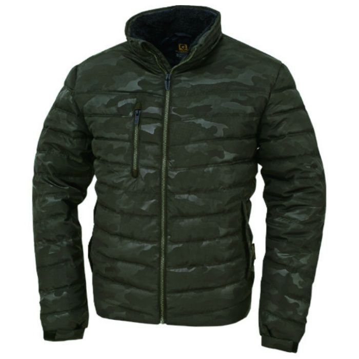 コーコス　【売切廃番】　防寒作業着　防寒ジャケット　G-1090　59アーミーカモフラ　S　着丈65cm　胸囲108cm