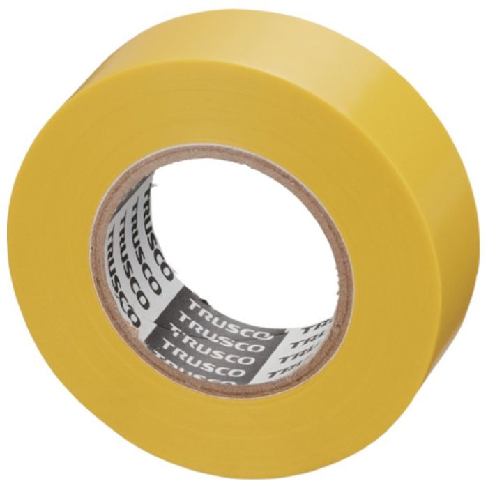 TRUSCO　脱鉛タイプビニールテープ　19mmX20m　黄　　1巻入り